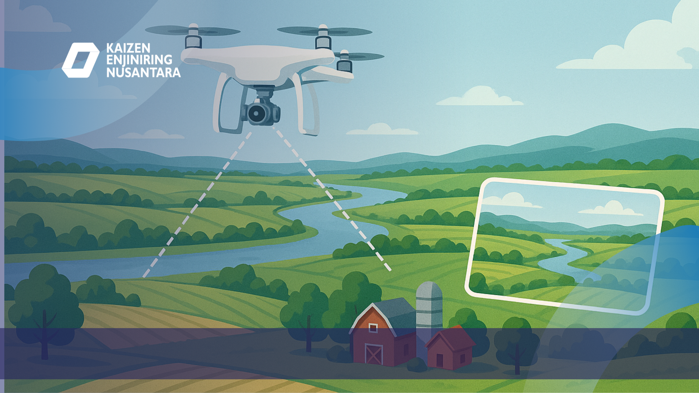 Penggunaan Drone untuk Menyediakan Data Visual yang Akurat