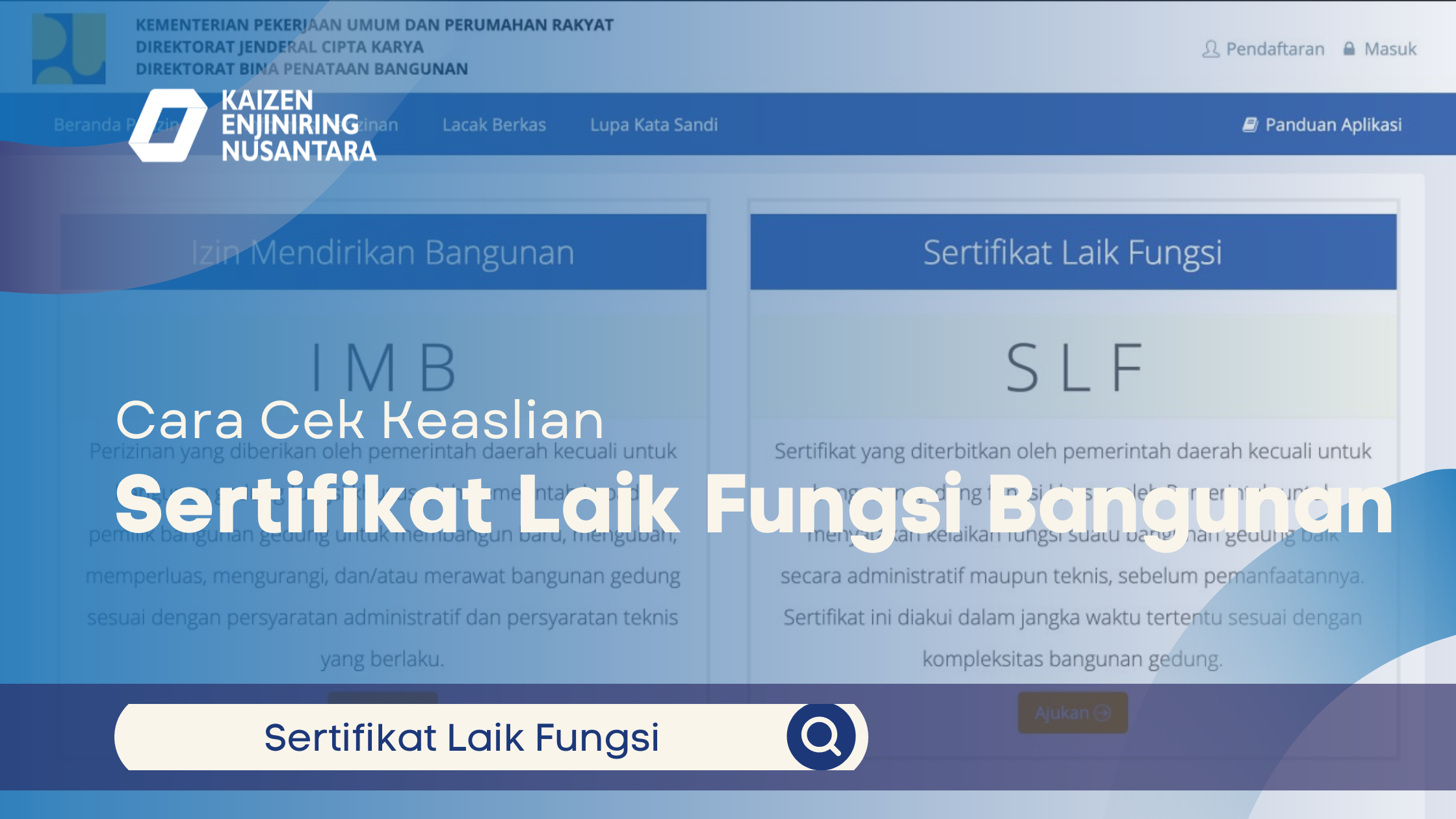 Sertifikat Laik Fungsi Bangunan