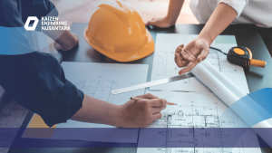 Tim teknis menyusun dan meninjau gambar kerja bangunan sebagai bagian dari jasa DED profesional