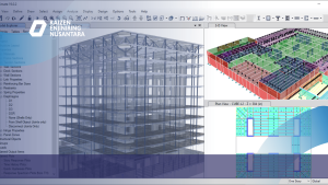 Analisis model struktur bangunan menggunakan perangkat lunak teknik sebagai bagian dari Metode Audit Struktur Bangunan