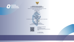 Contoh Dokumen Sertifikat Laik Fungsi
